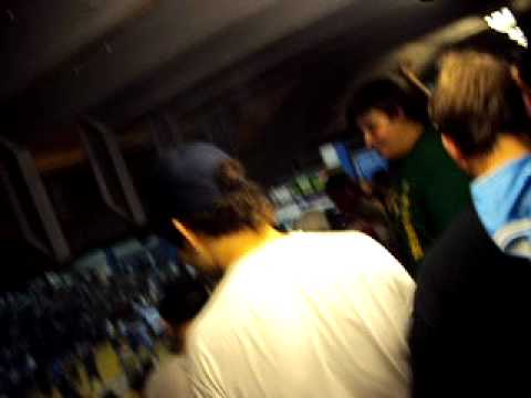 Cordón eliminado de la liga, la hinchada copó el gimnasio de Biguá