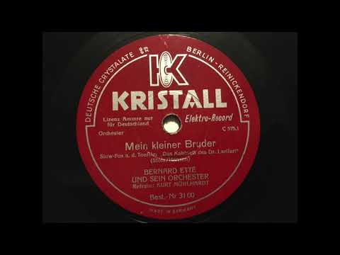 Bernhard Ette - Mein kleiner Bruder träumt von Ihnen....
