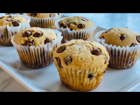 UNE FAÇON ORIGINALE DE FAIRE DES MUFFINS AUX PÉPITES DE CHOCOLAT🧁 Deli Cuisine