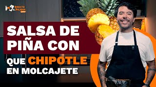 Salsa de piña con chipotle