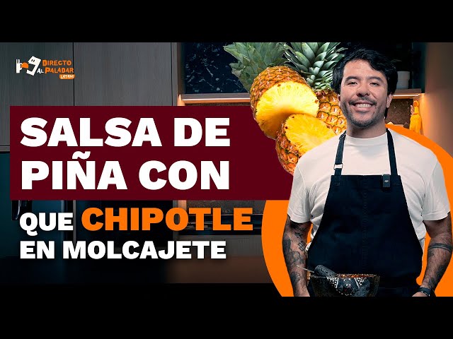 Salsa de piña con chipotle