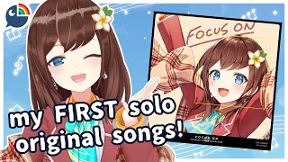 (FOCUS ON) It's finally out! My first ever solo original songs!【NIJISANJI | Hana Macchia】