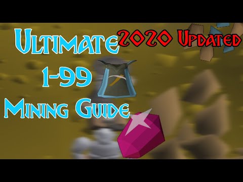 Updated 2020 Ultimate 1-99 Osrs Mining Guide Fast / Afk / Profit