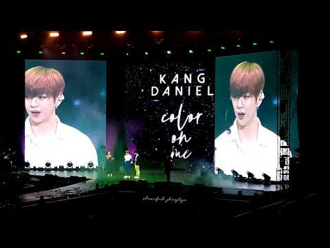 191019 KANG DANIEL CRIED 강다니엘 Color in Me in Manila VCR + Message + Group Photo