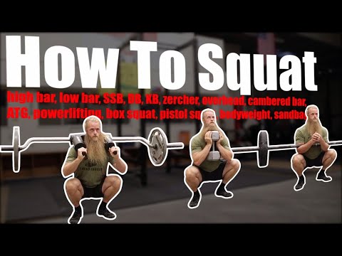 How To Squat - Any Style