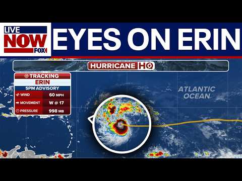 Video | Tropical Storm Erin inches closer to becoming a hurricane | LiveNOW from FOX