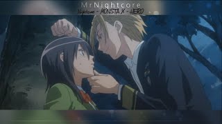 Download lagu Nightcore - MONSTA X - Hero (히어로) [Broadcasting Version] mp3