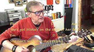 How To Play "Another Day In Paradise" - Phil Collins - Acoustic Guitar Tutorial - Sing & Play Along