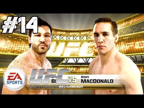 EA Sports UFC Career Mode Walkthrough Ep.14 | The Welterweight Contender Fight!!! [PS4 HD]