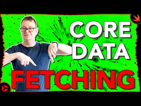 CORE DATA iOS - FETCHING DATA [CRUD Best Practices]