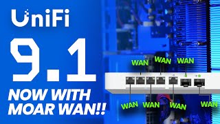 UniFi 9.1 Is Here – Multi-WAN, Better Firewall Tools, QoS & More!