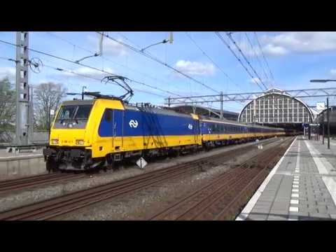 NS 186023 and 186017 departing Amsterdam Centraal
