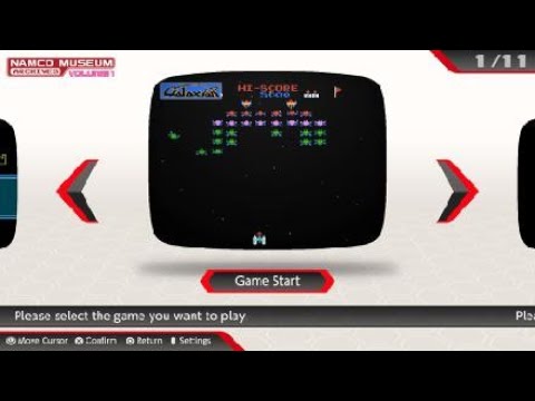 NAMCO MUSEUM ARCHIVES Vol 1 Games List PS4