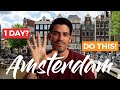 Amsterdam in 1 Day or more? - 5 Things to do and Tips! (Travel Guide 4K)