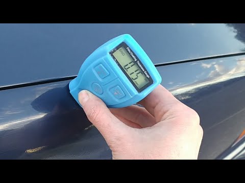 Проверка точности китайского толщиномера GM200 с «АлиЭкспресса» на BMW E36
