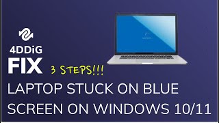 How to Fix a Laptop Stuck on Blue Screen on Windows 10/11 in 3 Steps|Blue Screen of Death#bluescreen
