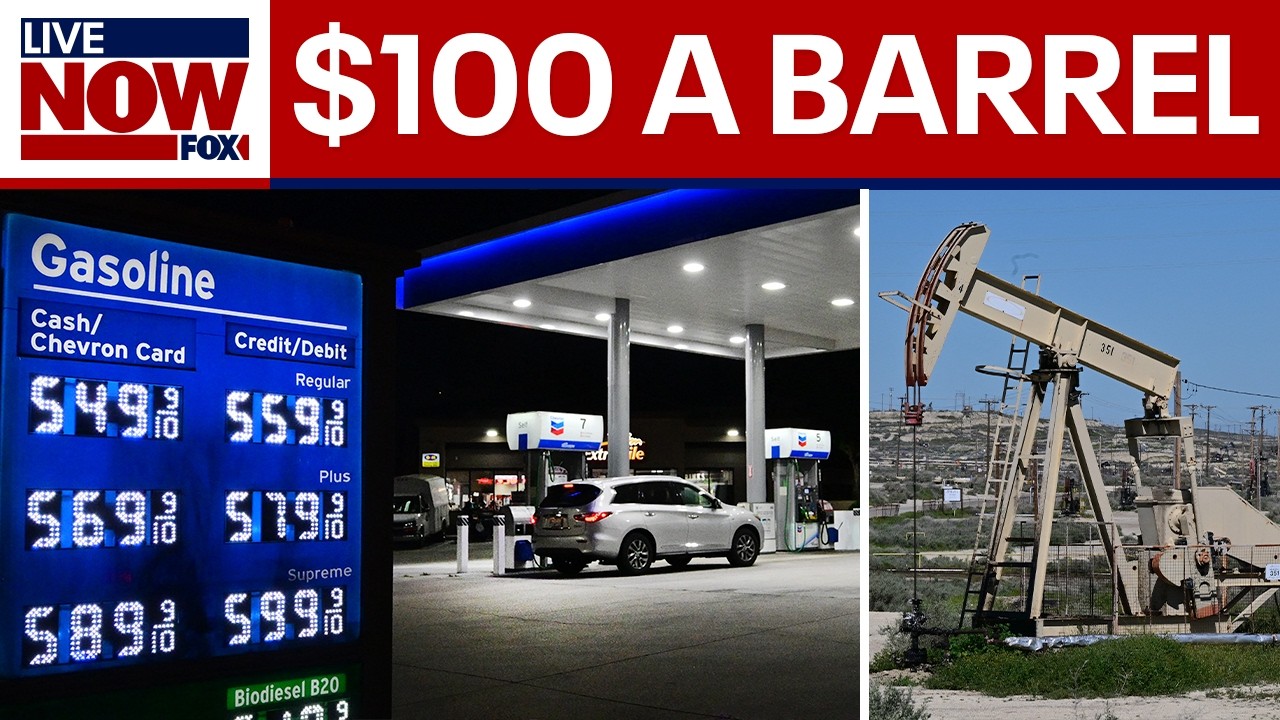 BREAKING: Oil jumps back above $100 a barrel amid Iran conflict