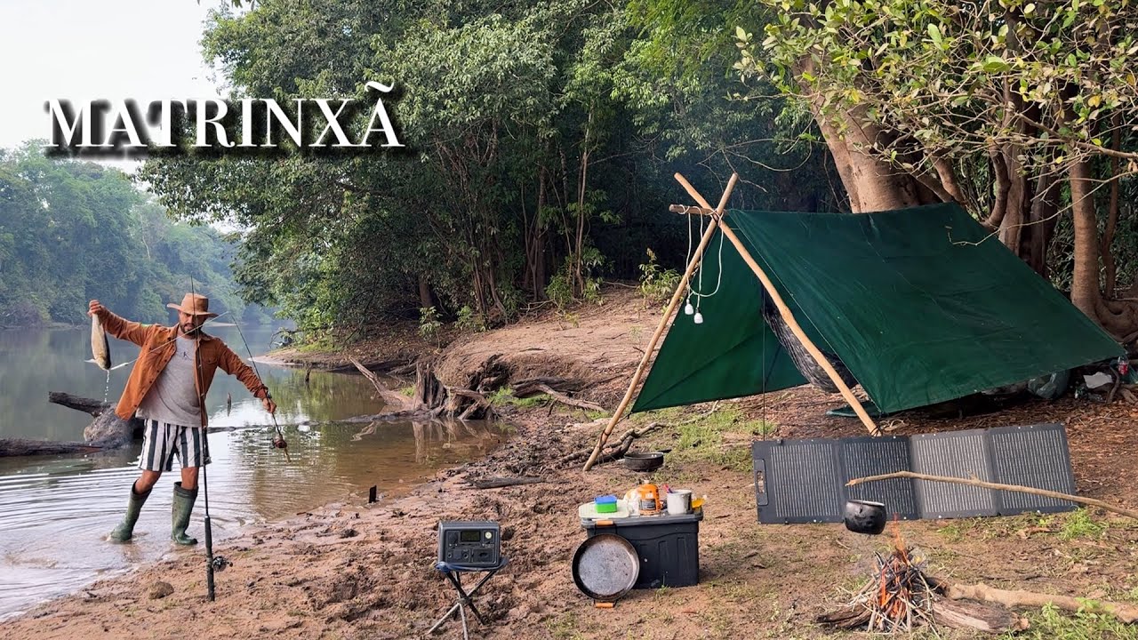Acampamento com muita CHUVA e Varinha EMBORCANDO 🙌🏽 voltando a rotina da CHUVARADA | @BLUETTIBRASIL
