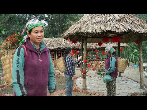 Ba Tam and Tieu Mi Move Into Their New Home – Busy Decorating and Cooking to Prepare for Tet