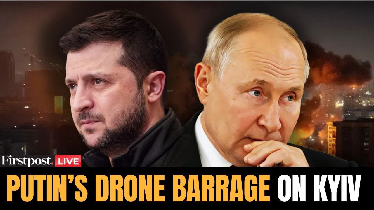 LIVE: Russia Launches Massive Drone and Missile Strikes on Ukraine's Kyiv, Destroys Heating Networks