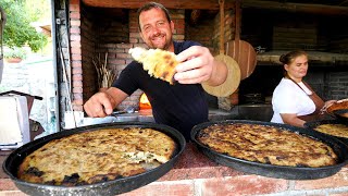 The ULTIMATE ALBANIAN FOOD EXPERIENCE!! Smoked Meat & Cheese at Mrizi i Zanave |&nbsp;Lezhë, Albania