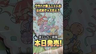 【いちご新聞】チアリステイルズの初グッズが付録だと！？ #サンリオ #ウサハナ #推し活