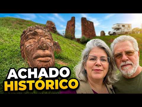 Achamos uma RELÍQUIA HISTÓRICA escondida no Paraguai! 🇵🇾 Expedição Motorhome 4x4