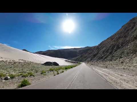 Regresendo desde Antofagasta de la Sierra en Moto