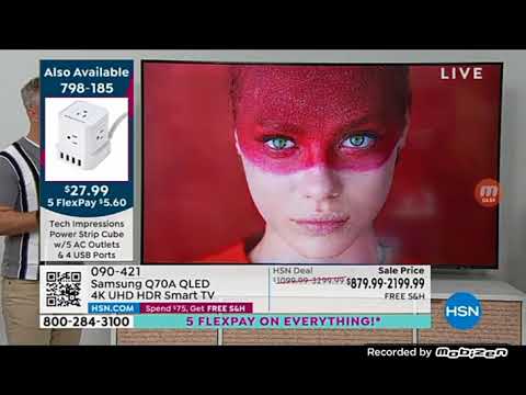 HSN Samsung smart tv and HSN TV