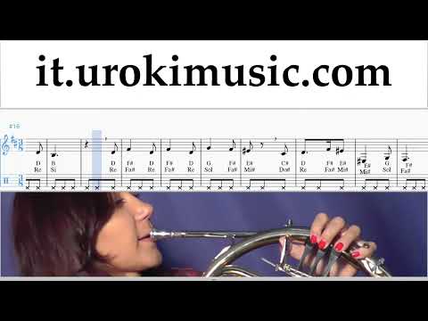 Lezioni di Corno Harry Potter - Hedwig's Theme Tutorial Spartito um-i276