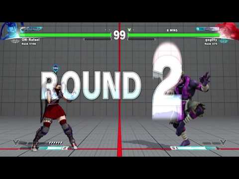 Raf (Ibuki) vs Gllty (Dhalsim) 1 SFV
