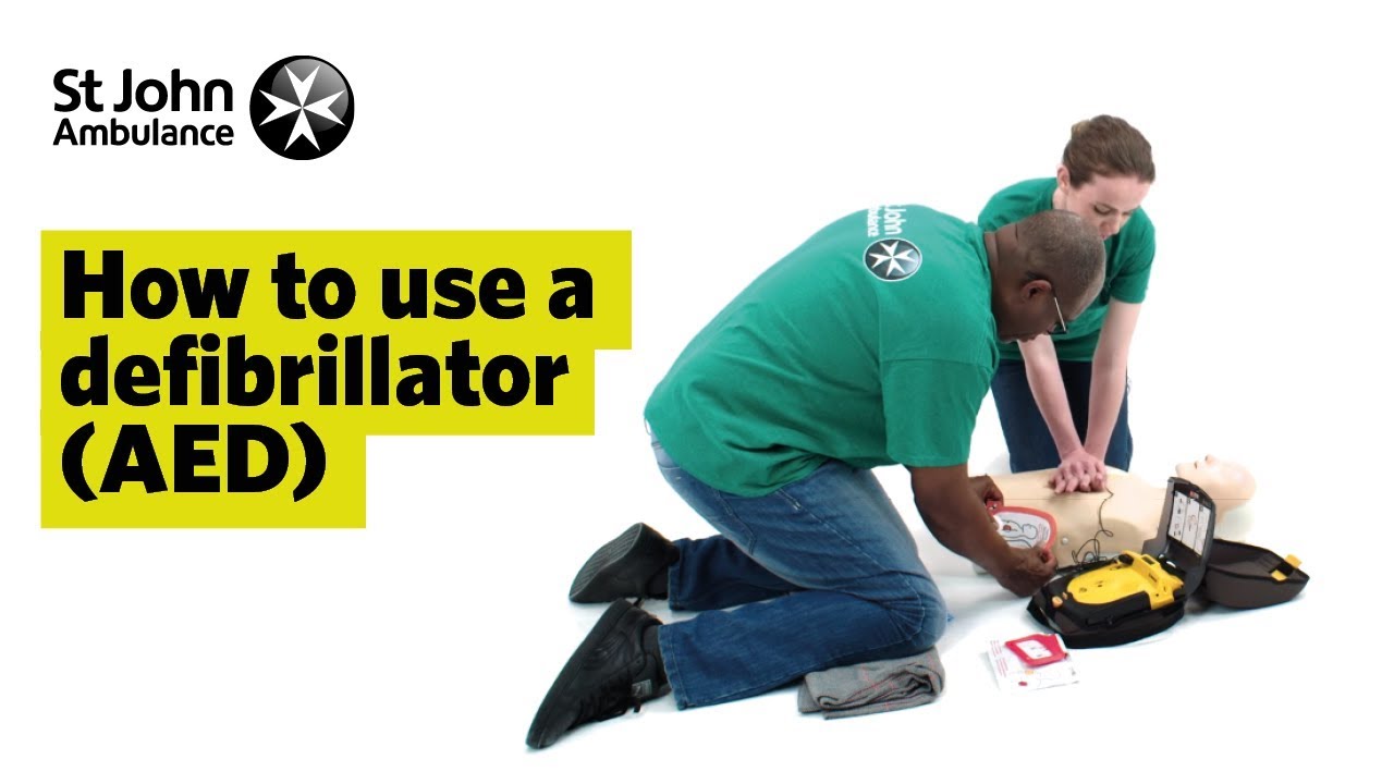 How to Use a Defibrillator (AED) - First Aid Training - St John Ambulance