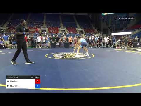 126 Lbs Round Of 128 - Dylan Garcia, Florida Vs Michael Church, Pennsylvania 34a6