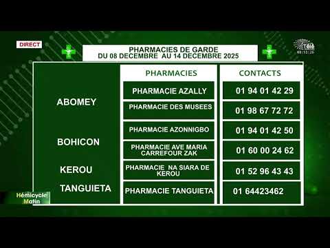 HEMICYCLE MATIN DU MARDI 09 DECEMBRE 2025 AVEC VITALI BOTON