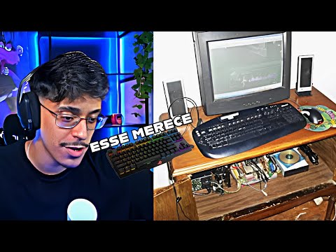 O SETUP MAIS POBRE GANHA UM PERIFÉRICO - XITEYY REAGINDO SETUP #1