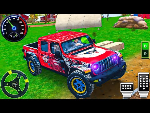 4x4 SUV Jeep Offroad Driving Game - Prado Land Cruiser Hill Climb Drive - Android Gameplay
