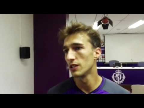 Rafa López: "He venido al Real Valladolid con el ascenso en mente y creo que se puede conseguir"