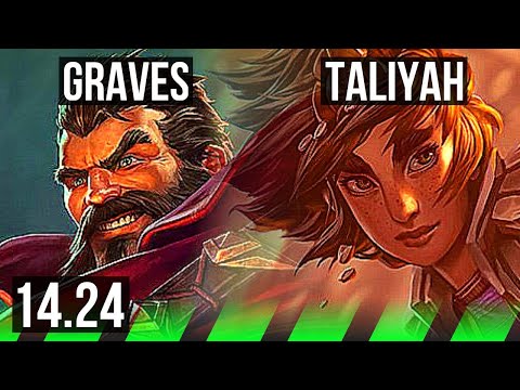 GRAVES vs TALIYAH (JGL) | NA Master | 14.24