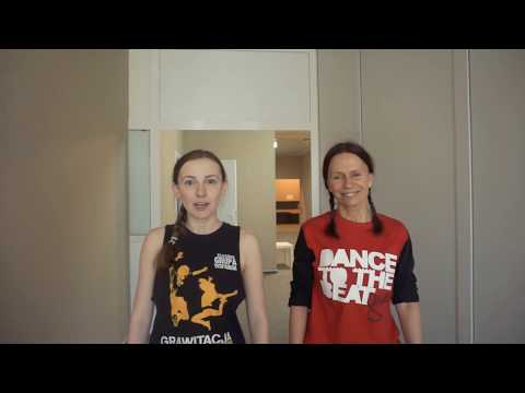 Stretching online z Justyną Ciechomksą | Grawitacja Dance Academy #ZostańwDomu