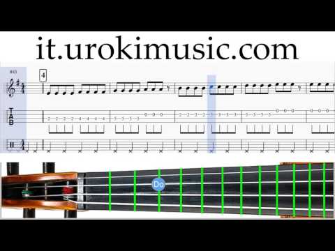 Lezioni di Violino Pulcino Pio El Pollito Pio Parte#1 Melodia Tutorial Spartito Imparare