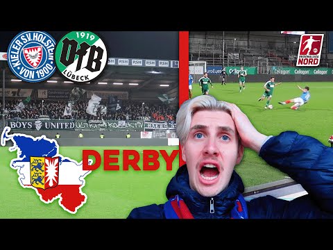 SCHLESWIG-HOLSTEIN DERBY 🔥 HOLSTEIN KIEL II - VFB LÜBECK STADIONVLOG