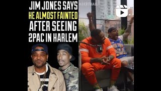 Jim Jones Says He Almost Finted After Seeing 2Pac In Harlem | Hip Hop News Now #SUBSCRIBE