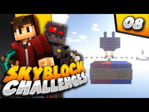Minecraft: SkyBlock Challenges! Ep. 8 - I SUCK SO MUCH [w/ Kiingtong & Graser10]