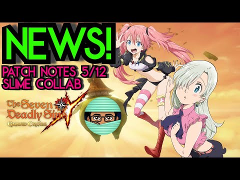 5/12 Patch Notes Slime Collaboration Event Details |  LILIA!? Seven Deadly Sins Grand Cross Global |