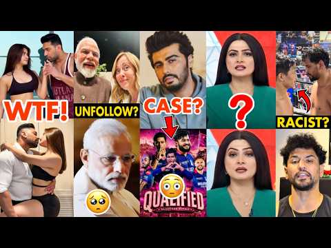 Dhokha! Meloni Unfollowed PM Modi? 😭, Rohit Khatri Using Wife for Views, Arjun Kapoor Vs RR Lafda?