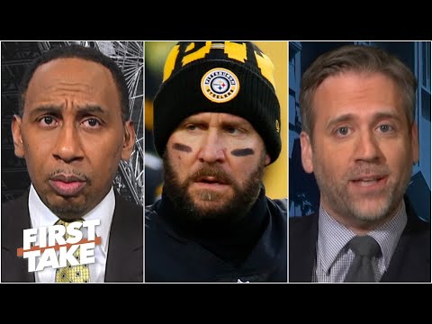 馬克斯說，Stephen A.對鋼人隊與大本的情況非常情緒化|First Take。 (Max says Stephen A. is being very emotional about the Steelers' situation with Big Ben | First Take)