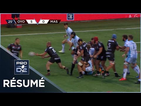 PRO D2 - Résumé Oyonnax Rugby- Rugby Club Massy Essonne: 33-5- J02 - Saison 2022/2023