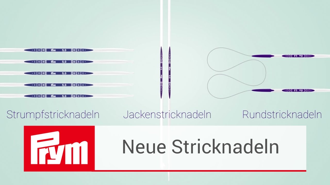 Prym Stricknadeln Ø 6 mm für Jacken, aus Kunststoff