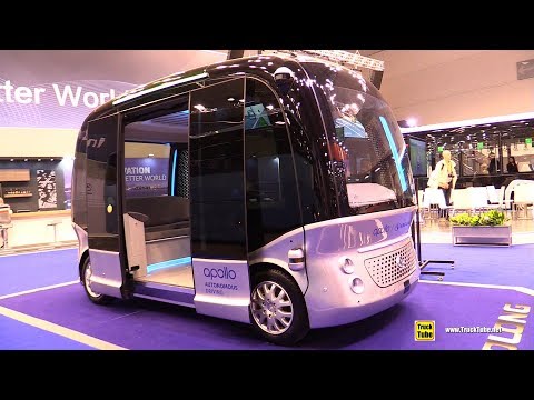 2020 King Long Apollo Autonomous Bus - Exterior Interior Walkaround