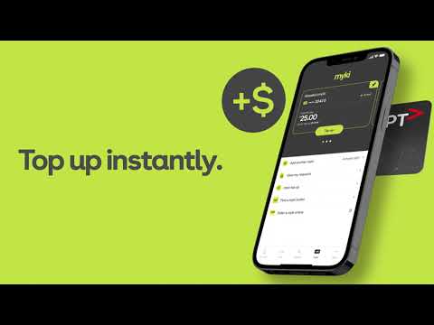 Instant and auto top up on the PTV app